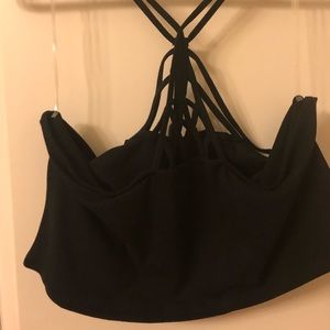 Black bralette